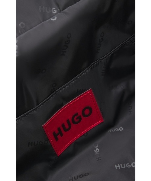 HUGO(ヒューゴ)の「ホールドオール バックパックストラップ&レタリングロゴ(ボストンバッグ・メンズ・グリーン・ONESIZE)」の5枚目の写真