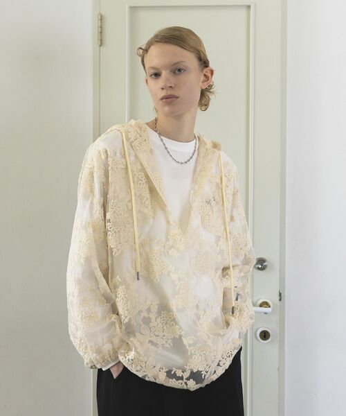 GARAGE OF GOOD CLOTHING（ガレージオブグッドクロージング）の「レーススキッパーアノラックパーカー（シャツ/ブラウス・レディース・ブラック・FREE）」の2枚目の写真