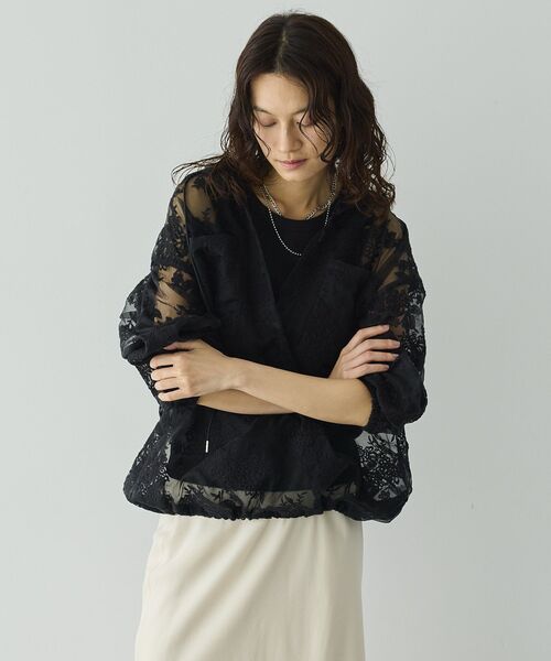 GARAGE OF GOOD CLOTHING（ガレージオブグッドクロージング）の「レーススキッパーアノラックパーカー（シャツ/ブラウス・レディース・ブラック・FREE）」の16枚目の写真