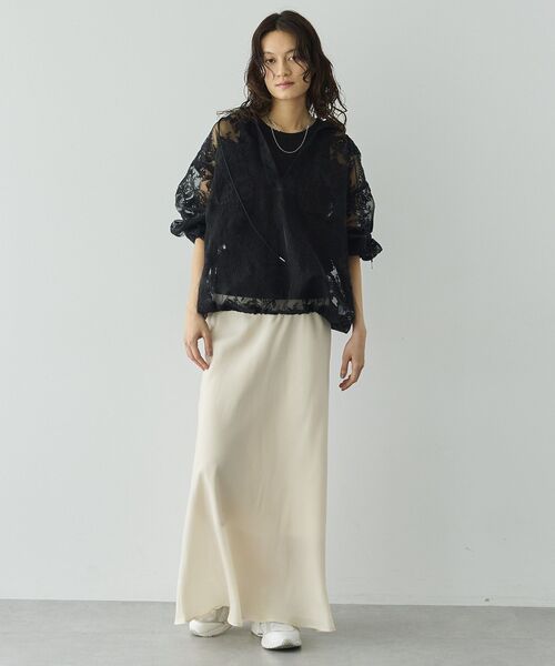 GARAGE OF GOOD CLOTHING（ガレージオブグッドクロージング）の「レーススキッパーアノラックパーカー（シャツ/ブラウス・レディース・ブラック・FREE）」の20枚目の写真