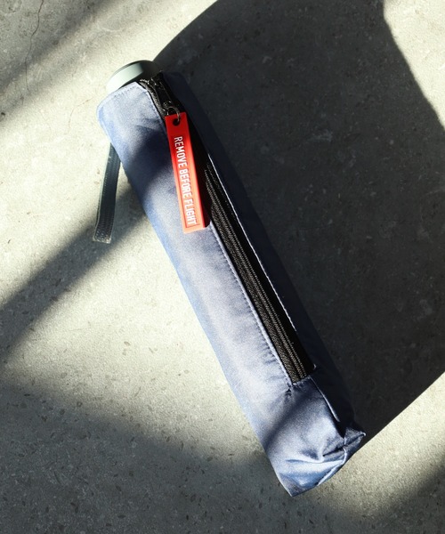 FUNALIVE（ファンアライブ）の「LINEDROPS Men's MA1　折りたたみ傘　雨傘（折りたたみ傘・メンズ・カーキ/ブラック/ネイビー・58cm）」の3枚目の写真