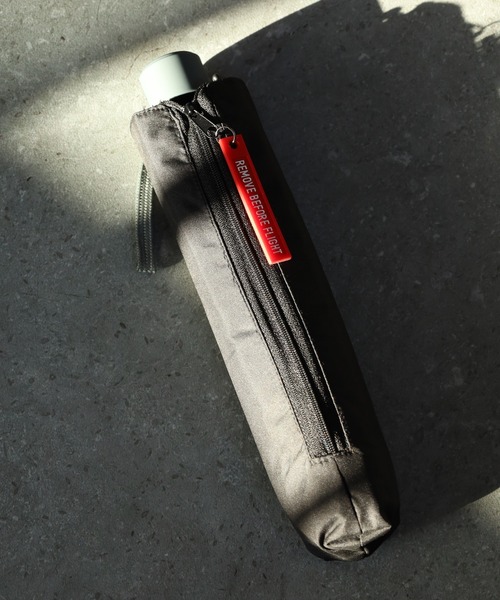 FUNALIVE（ファンアライブ）の「LINEDROPS Men's MA1　折りたたみ傘　雨傘（折りたたみ傘・メンズ・カーキ/ブラック/ネイビー・58cm）」の2枚目の写真