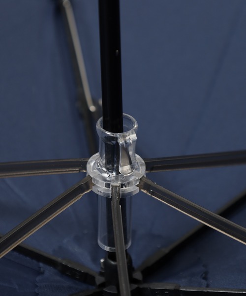 FUNALIVE（ファンアライブ）の「LINEDROPS Men's MA1　折りたたみ傘　雨傘（折りたたみ傘・メンズ・カーキ/ブラック/ネイビー・58cm）」の7枚目の写真