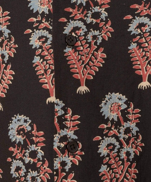 BAYFLOW（ベイフロー）の「インド柄オープンカラーシャツ（シャツ/ブラウス・メンズ・ブラウン/ブルー/ブラック・LARGE/MEDIUM）」の18枚目の写真