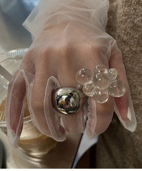 Vipoa(ヴィポア)の「flowermotif clear ring(リング・レディース・クリア・ONE SIZE)」の17枚目の写真