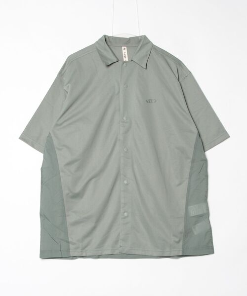 KEEN(キーン)の「NICE MINT MESH SHIRT / ナイス ミント メッシュ シャツ(Tシャツ/カットソー・メンズ・ライトグリーン・M/S/L/XL)」の1枚目の写真