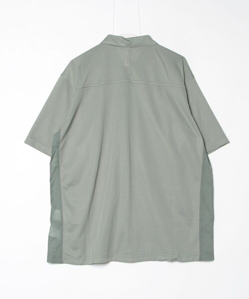 KEEN(キーン)の「NICE MINT MESH SHIRT / ナイス ミント メッシュ シャツ(Tシャツ/カットソー・メンズ・ライトグリーン・M/S/L/XL)」の2枚目の写真