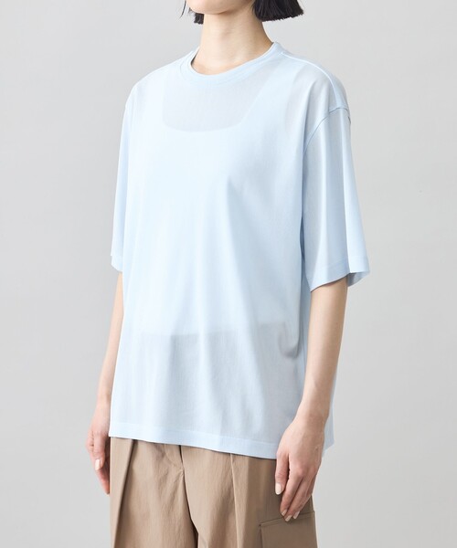 CAST:(キャストコロン)の「【CAST COLON】シアービックT(Tシャツ/カットソー・レディース・ホワイト/ブラウン系その他5/ブルー系その他2/ブラック・M)」の10枚目の写真