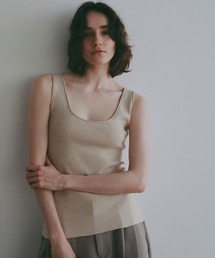 ETRE TOKYO ヘンプコットンスリーブレスタンクトップ ヘンプコットンスリーブレスプルオーバー（Tシャツ/カットソー）｜ETRE