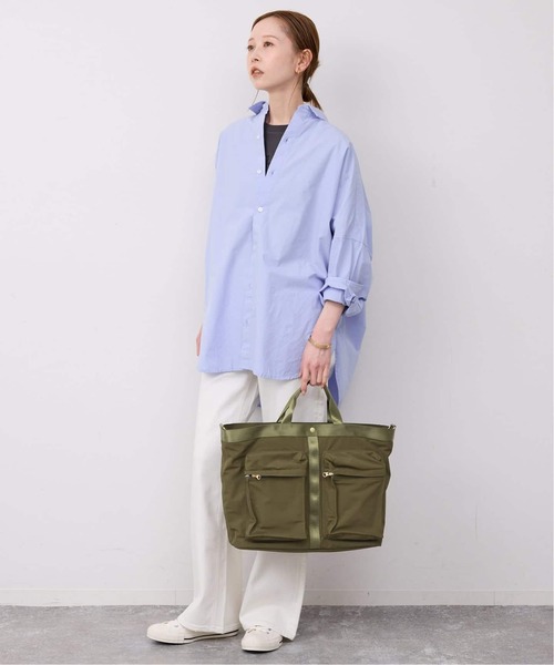 SLOBE IENA(スローブイエナ)の「《追加》Hyman Roth ナイロントート T10692(トートバッグ・レディース・ブラック/カーキ・FREE)」の9枚目の写真
