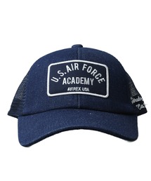 AVIREX（アヴィレックス）の「【78】【AVIREX】AIRFORCE LOGO MESH CAP（キャップ）」