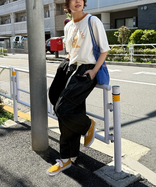 DOUBLE NAME(ダブルネーム)の「シュークリームワークパンツ(その他パンツ・レディース・カーキ/ブラック・FREE)」の12枚目の写真