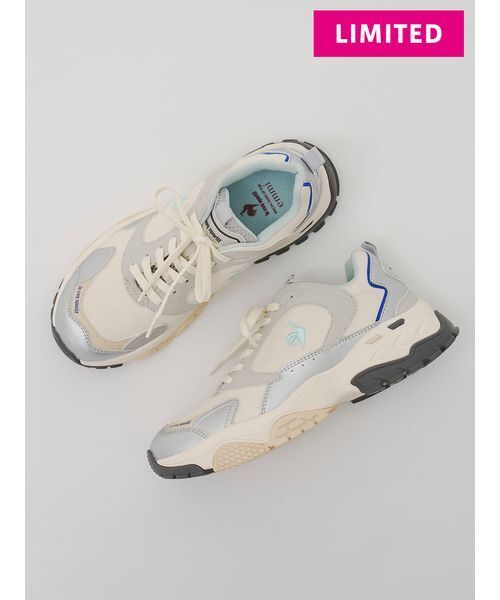 emmi（エミ）の「【emmi×le coq sportif】LCS BASQUE IV（スニーカー・レディース・アイボリー・23/23.5/24/24.5）」の2枚目の写真