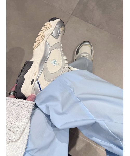 emmi（エミ）の「【emmi×le coq sportif】LCS BASQUE IV（スニーカー・レディース・アイボリー・23/23.5/24/24.5）」の3枚目の写真