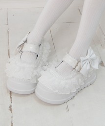 Whinny（ホワイニー）の「Whinny/【2026春夏新作♪】ときめきふりるプリンセスシューズ（パンプス）」