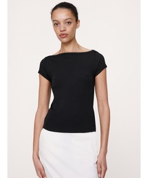 BANANA REPUBLIC（バナナリパブリック）の「リブ ボートネック トップス（Tシャツ/カットソー）」