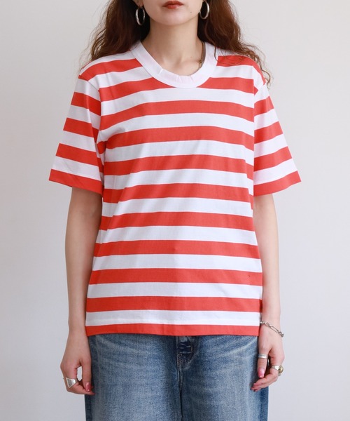 SO(エスオー)の「Tシャツ 半袖(Tシャツ/カットソー・レディース・レッド・FREE)」の9枚目の写真