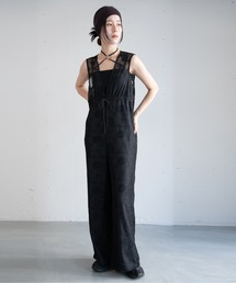 hwyl（ヒュイル）の「レースオールインワン（サロペット/オーバーオール）」