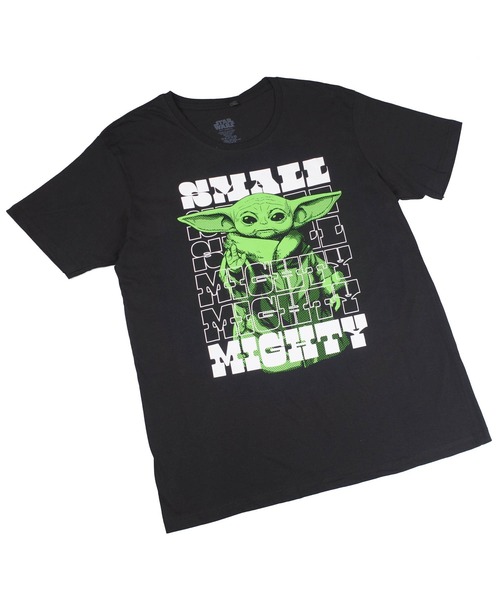 ROCK-OFF(ロックオフ)の「【ROCK-OFF】【3】STAR WARS GROGU SMALL T-SHIRTS(Tシャツ/カットソー・メンズ・ブラック・LARGE/X-LARGE/MEDIUM)」の1枚目の写真