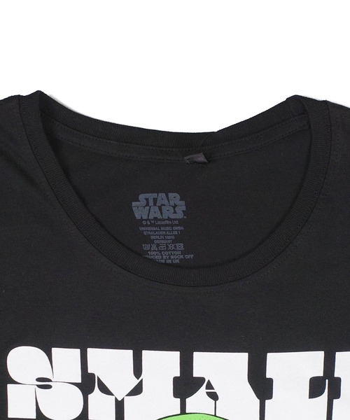 ROCK-OFF(ロックオフ)の「【ROCK-OFF】【3】STAR WARS GROGU SMALL T-SHIRTS(Tシャツ/カットソー・メンズ・ブラック・LARGE/X-LARGE/MEDIUM)」の3枚目の写真