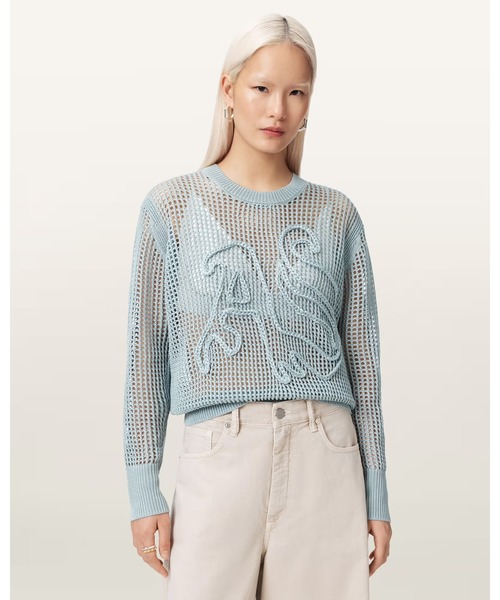 セール】RAELYN RELAXED FIT OPEN STITCH JUMPER | RAELYN リラックス