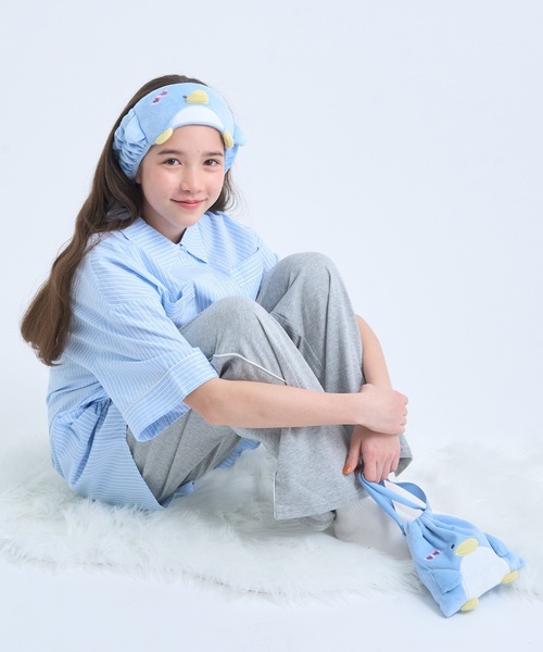 pom ponette junior（ポンポネットジュニア）の「アニマルマルチ巾着（その他小物・キッズ・ホワイト/ライトブルー/ライトグレー・F）」の10枚目の写真