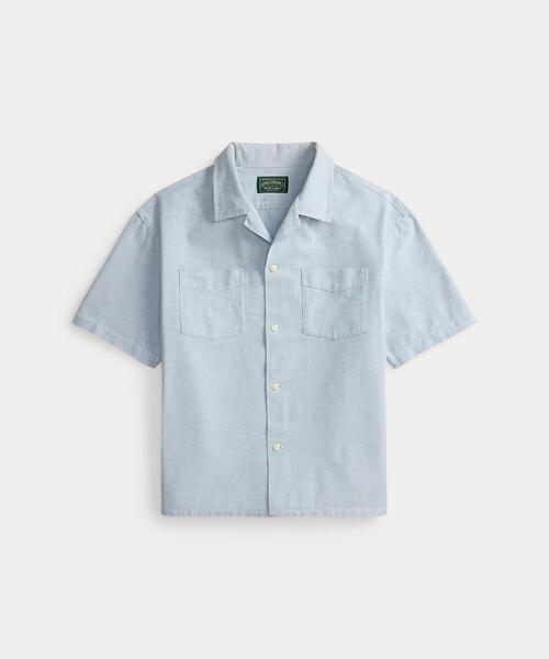 POLO RALPH LAUREN(ポロ ラルフ ローレン)の「リラックス フィット オックスフォード キャンプ シャツ(シャツ/ブラウス・メンズ・ブルー・S/M/L/XL/XS)」の9枚目の写真