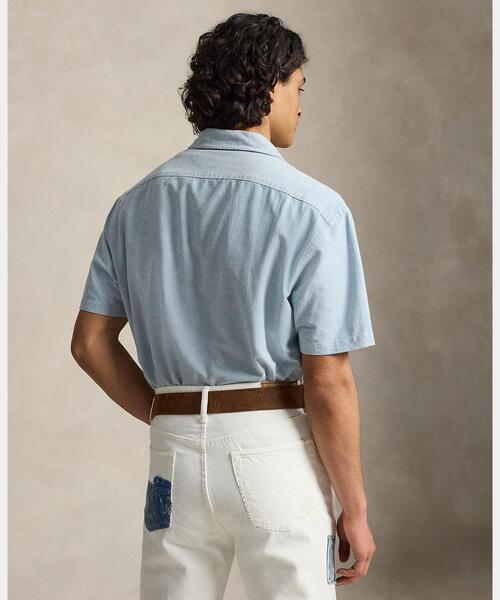 POLO RALPH LAUREN(ポロ ラルフ ローレン)の「リラックス フィット オックスフォード キャンプ シャツ(シャツ/ブラウス・メンズ・ブルー・S/M/L/XL/XS)」の7枚目の写真