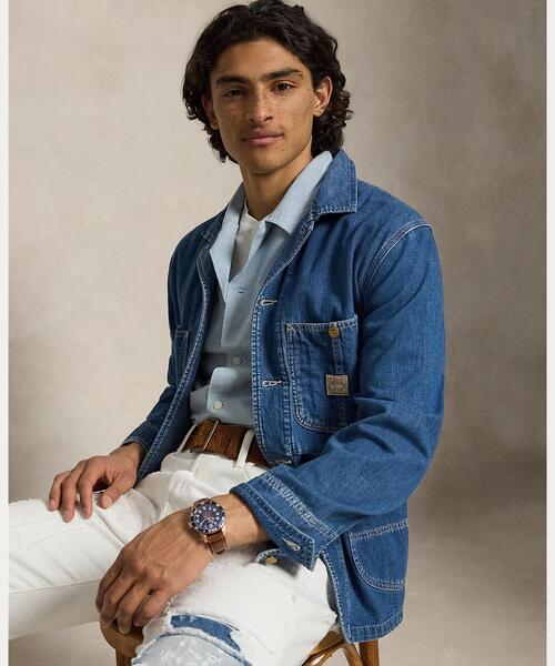 POLO RALPH LAUREN(ポロ ラルフ ローレン)の「リラックス フィット オックスフォード キャンプ シャツ(シャツ/ブラウス・メンズ・ブルー・S/M/L/XL/XS)」の5枚目の写真