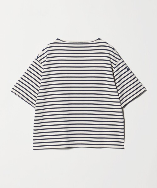 SAINT JAMES＞BORDER OUESSANT LOOSE/ボーダー ルーズ ドロップ T