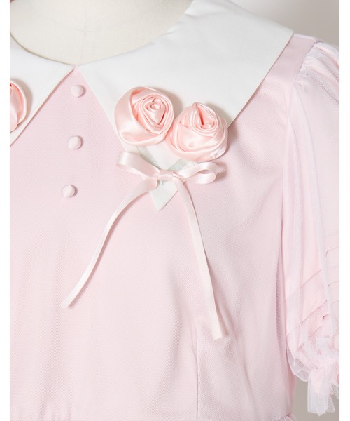 Lolime by mellfy memory(ロリミー バイ メルフィーメモリー)の「bouquet of roses dress(ワンピース・レディース・アイボリー/ピンク・M/LL)」の21枚目の写真