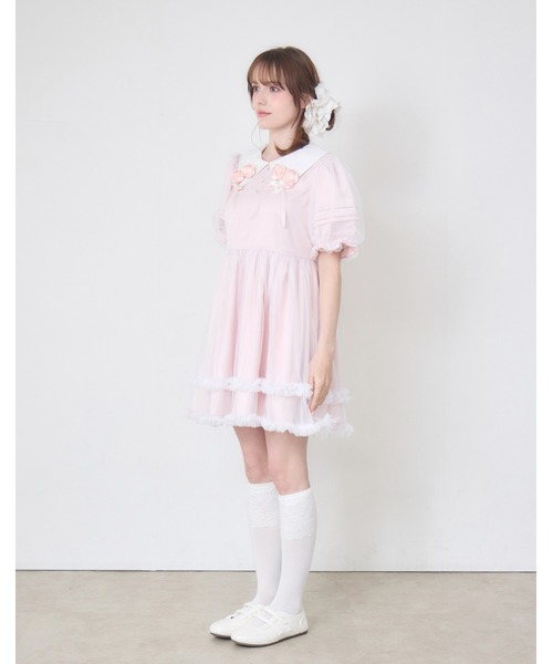 bouquet of roses dress（ワンピース）｜Lolime by mellfy memory
