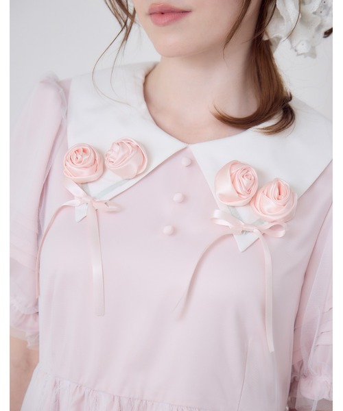 bouquet of roses dress（ワンピース）｜Lolime by mellfy memory