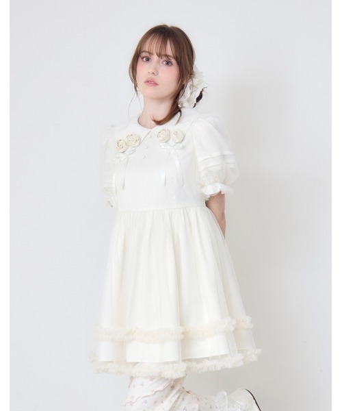 bouquet of roses dress（ワンピース）｜Lolime by mellfy memory