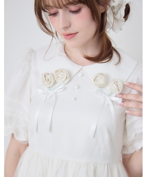 bouquet of roses dress（ワンピース）｜Lolime by mellfy memory
