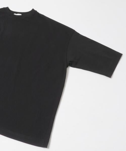 かぐれ(カグレ)の「ワイド6分袖プルオーバー(Tシャツ/カットソー・レディース・スミクロ/グレー系その他/オフホワイト・FREE)」の8枚目の写真