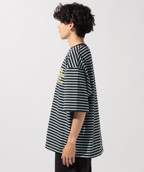 niko and...(ニコアンド)の「ワンポイントボーダーTシャツ(Tシャツ/カットソー・メンズ・その他1/その他2/その他3・MEDIUM/LARGE)」の15枚目の写真
