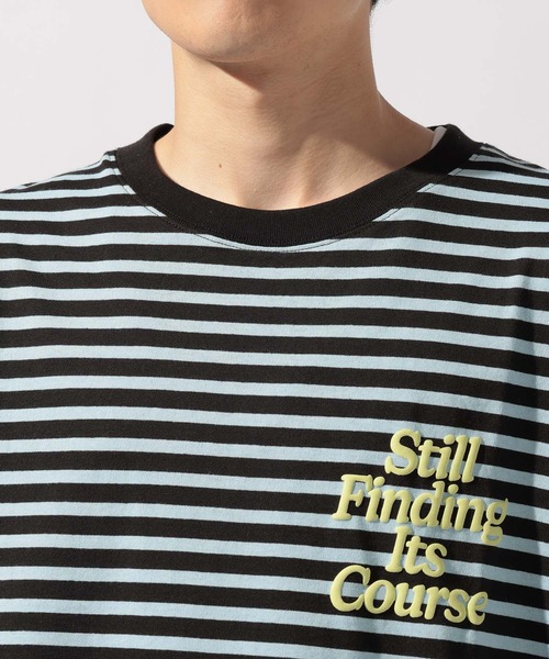 niko and...(ニコアンド)の「ワンポイントボーダーTシャツ(Tシャツ/カットソー・メンズ・その他1/その他2/その他3・MEDIUM/LARGE)」の17枚目の写真