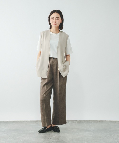 GLOBAL WORK(グローバルワーク)の「Fffit エフィット/フローズンクルーネックT/665858(Tシャツ/カットソー・レディース・ブラック/ネイビー/ホワイト系その他2/チャコールグレー・LARGE/SMALL/X-LARGE/MEDIUM)」の12枚目の写真