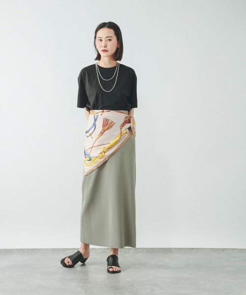 GLOBAL WORK(グローバルワーク)の「Fffit エフィット/フローズンクルーネックT/665858(Tシャツ/カットソー・レディース・ブラック/ネイビー/ホワイト系その他2/チャコールグレー・LARGE/SMALL/X-LARGE/MEDIUM)」の17枚目の写真