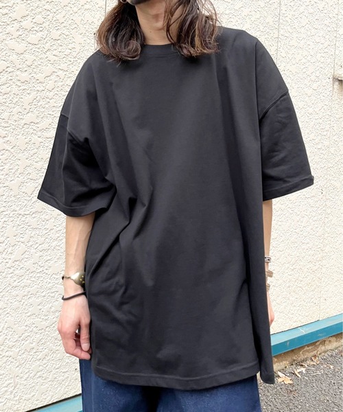 MODISH GAZE（モディシュガゼ）の「【MODISH GAZE】USAコットンビックサイズ半袖TシャツCOOL＆UVCUT（Tシャツ/カットソー・メンズ・ブラック・XXXX-LARGE/XXXXX-LARGE/XXX-LARGE/XX-LARGE/X-LARGE）」の3枚目の写真