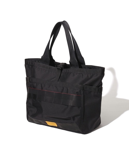 BRIEFING（ブリーフィング）の「【BRW261T33】＜BRIEFING×GRIP SWANY＞ WIDE TOTE（ボストンバッグ・メンズ・ブラック・FREE）」の2枚目の写真