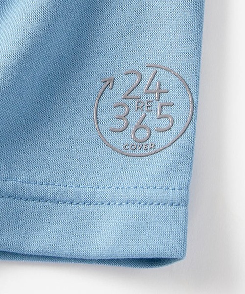 DoCLASSE( ドゥクラッセ)の「リカバリーウェア24365・天竺クルーネック半袖(Tシャツ/カットソー・メンズ・チャコール/ライトブルー/ブラック/グレー/ホワイト/ネイビー/ラベンダー・L/M/S/LL/3L)」の11枚目の写真