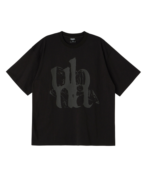 URBANAGE(アーバンエイジ)の「FLOW UBNAオーバー半袖チャコール(Tシャツ/カットソー・レディース・その他・MEDIUM/LARGE)」の1枚目の写真