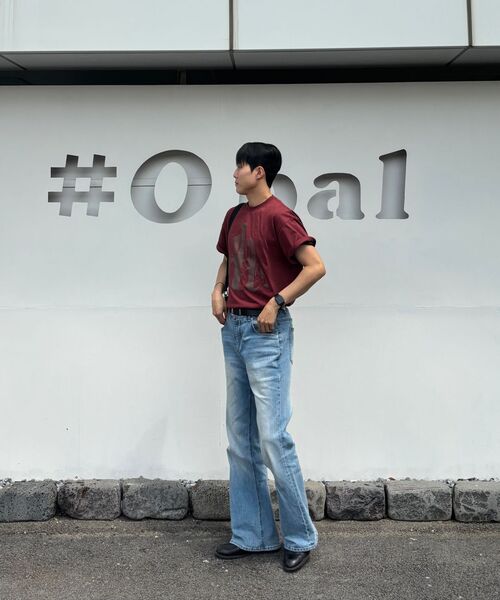 URBANAGE(アーバンエイジ)の「FLOW UBNAオーバー半袖チャコール(Tシャツ/カットソー・レディース・その他・MEDIUM/LARGE)」の3枚目の写真