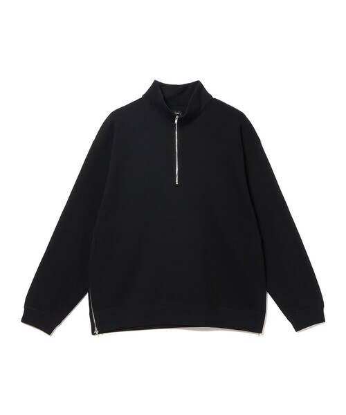 BEAMS(ビームス)の「サイドジップ スウェット(スウェット・メンズ・シルバー/ブラック・M/S/XL/L)」の1枚目の写真
