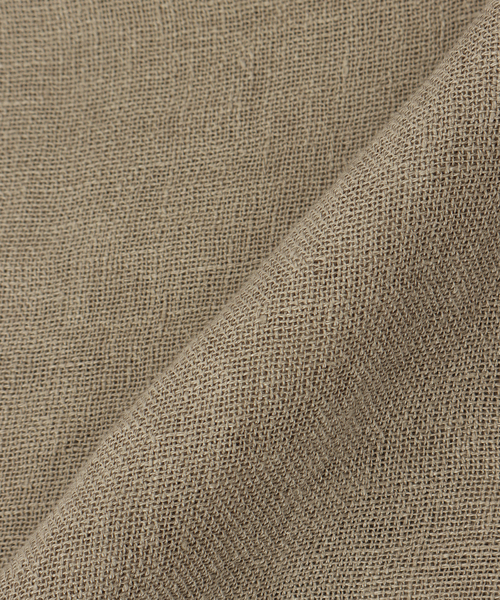 Deuxieme Classe(ドゥーズィエムクラス)の「【ASAUCE MELER/アソースメレ】110x210 LINEN STOLE(ストール/ショール・レディース・チャコールグレー/ベージュ・FREE)」の15枚目の写真