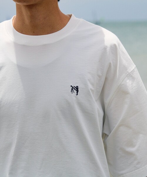 GLOSTER(グロスター)の「【水陸両用/アイスタッチ/UV CUT/吸水速乾】BOY刺繍 アドベンチャーTシャツ(Tシャツ/カットソー・メンズ・ラベンダー/ライトグリーン/ホワイト・S/L/M)」の19枚目の写真