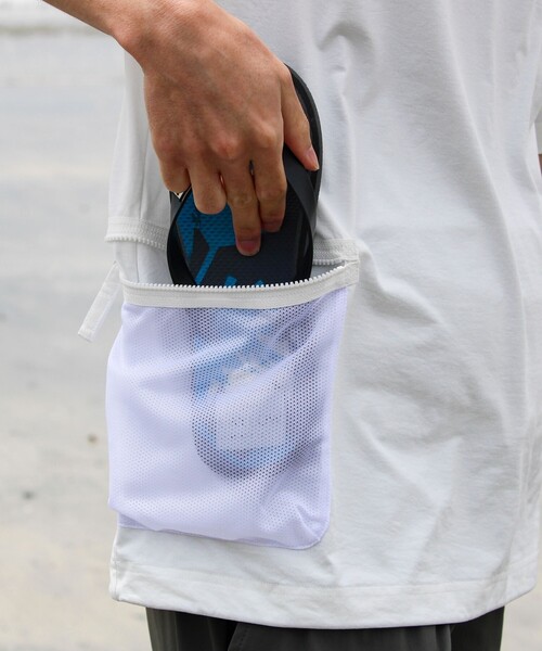 GLOSTER(グロスター)の「【水陸両用/アイスタッチ/UV CUT/吸水速乾】BOY刺繍 アドベンチャーTシャツ(Tシャツ/カットソー・メンズ・ラベンダー/ライトグリーン/ホワイト・S/L/M)」の10枚目の写真