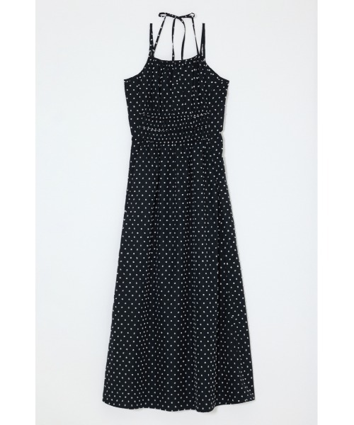 MOUSSY(マウジー)の「POLKA DOT CAMI ドレス(ワンピース・レディース・オフホワイト/ライトイエロー/ブラック・2/1)」の3枚目の写真